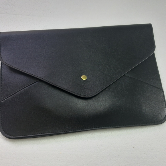 black envelope purse